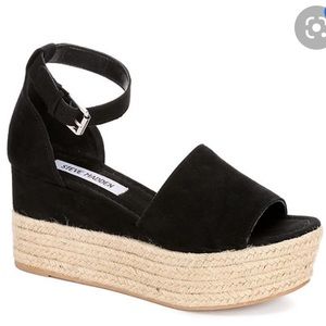 NWOT STEVE MADDEN PLATFORM ESPADRILLE SANDALS